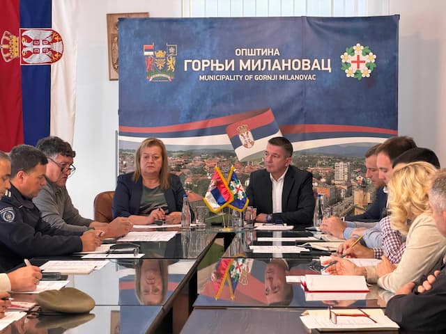 Foto: Kabinet predsednika opštine Gornji Milanovac