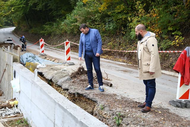 Foto: Sanira se klizište u Sinjevcu, Foto: Sajt grada Užica