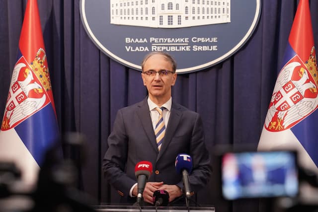 Premijer Srbije prof. dr Đuro Macut, foto: Tanjug