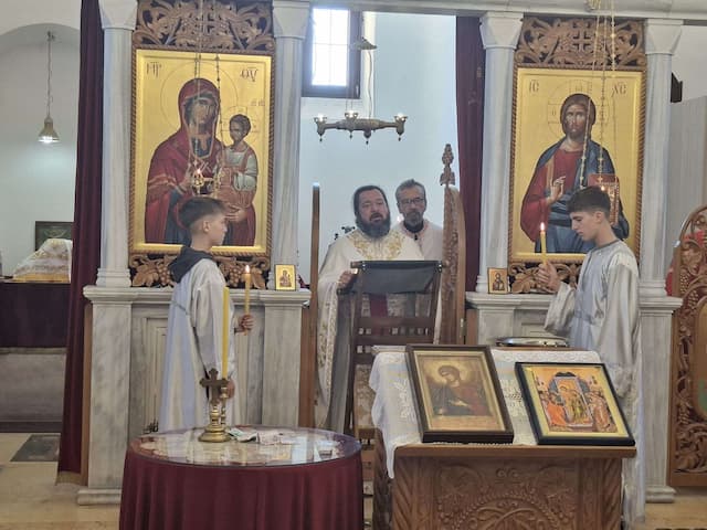Liturgija u zablaćskoj crkvi, foto: Milena Sokić