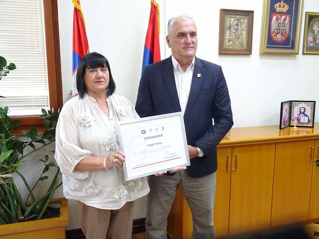 Foto: Kabinet gradonačelnika grada Čačka