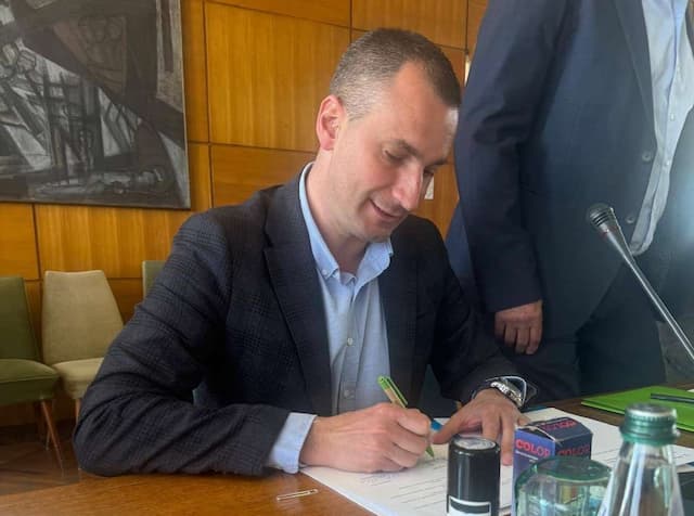 Predsednik opštine Ljig Milomir Starčević, foto: fejsbuk