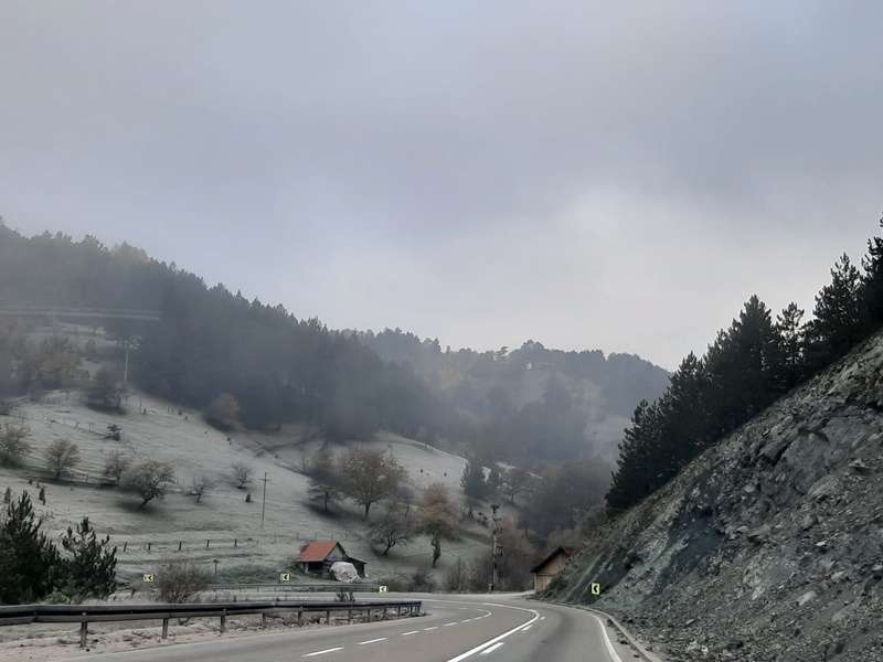 GLAS ZAPADNE SRBIJE - Danas poslednjeg radnog dana u sedmici kiša vetar sneg i osetno hladnije