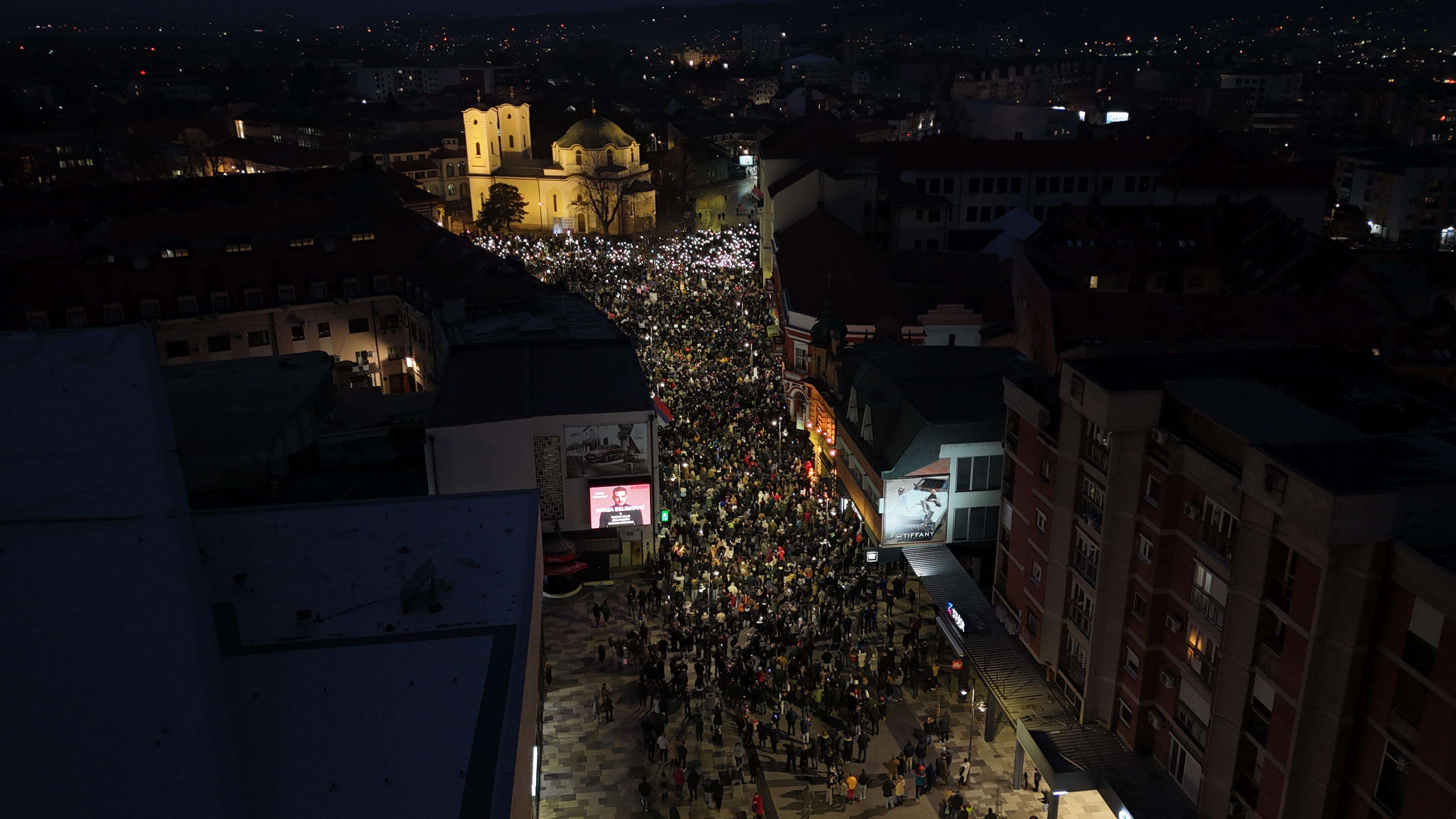 GLAS ZAPADNE SRBIJE - Održan još jedan protest u Čačku