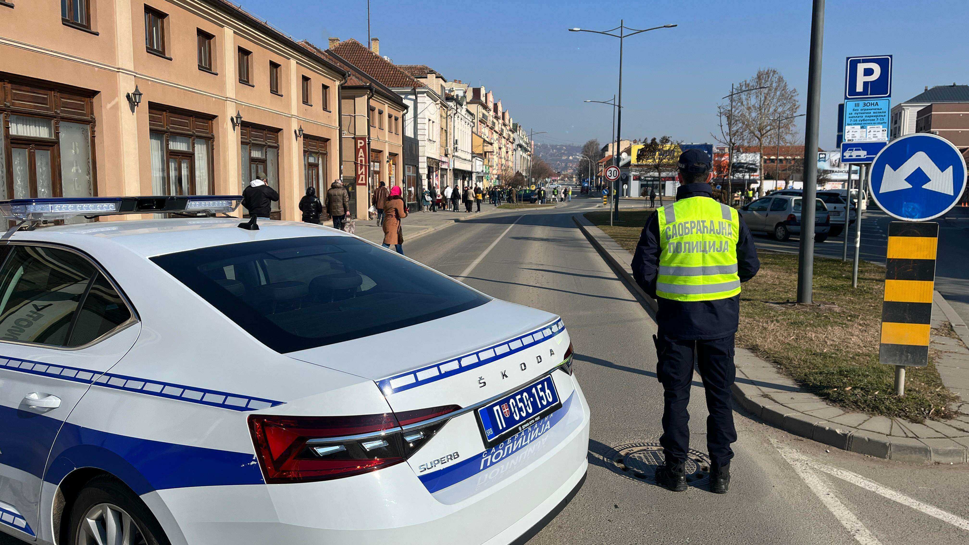 GLAS ZAPADNE SRBIJE - Blokiran kružni tok kod Moravice