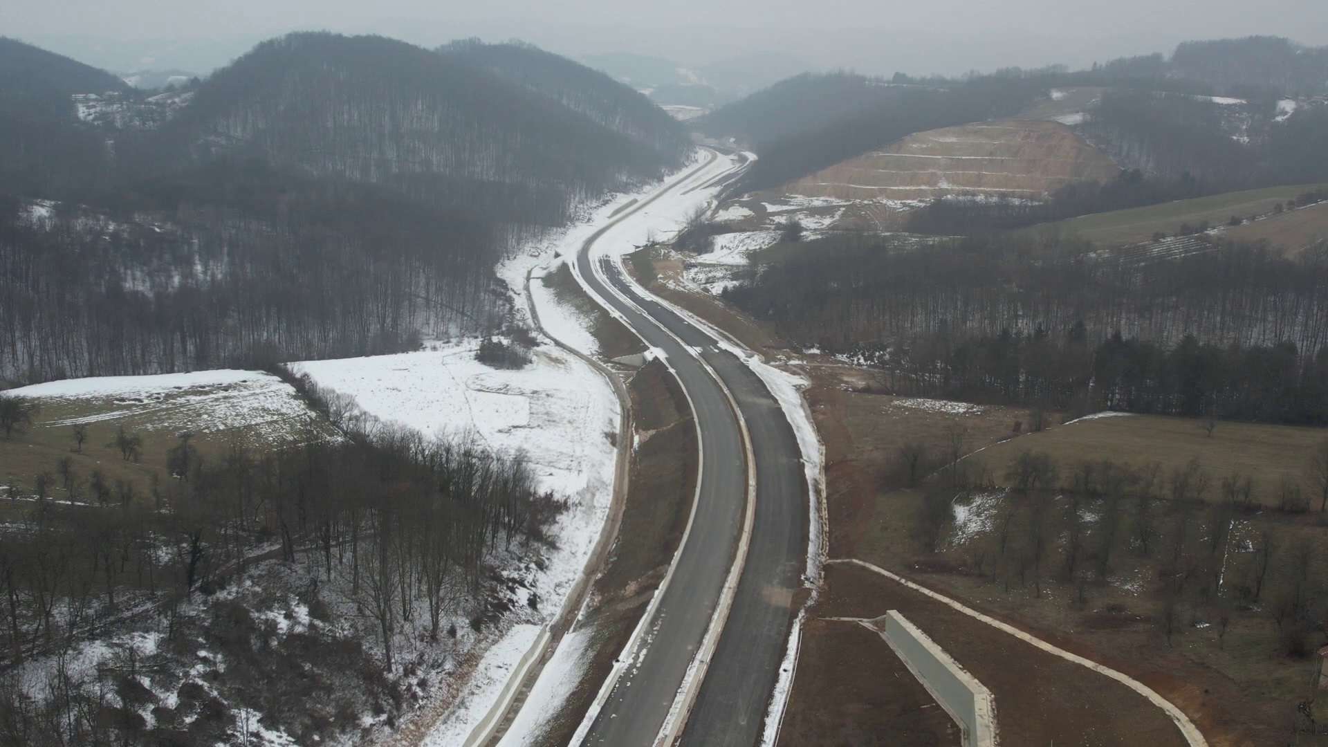 GLAS ZAPADNE SRBIJE - Evo kako napreduju radovi na trasi od tunela Laz do tunela Munjino brdo