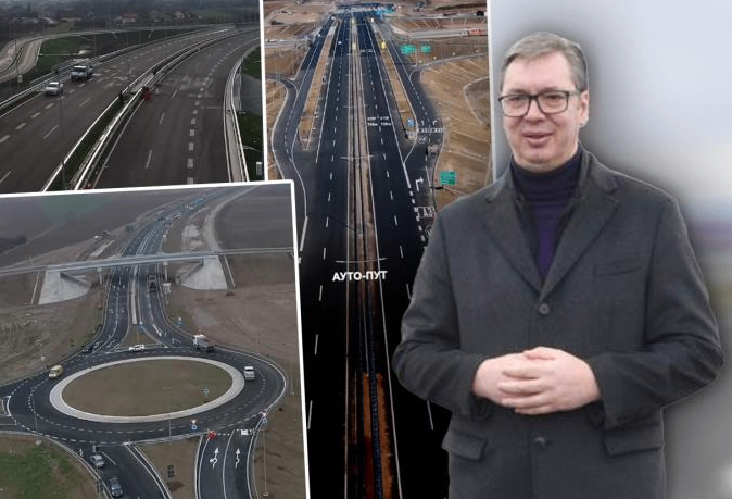 GLAS ZAPADNE SRBIJE - Sutra se otvara 545 km brze saobraćajnice koja spaja Mačvu I Podrinje Šabac i Loznicu. Predsednik Vučić Bez velikih snova nema ni velikih dela